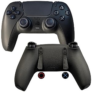 PS5 Controle PRO Midnight Black (Paddles PG) com Grip