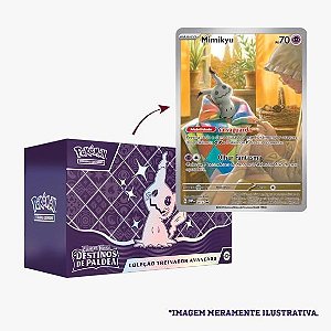 Card Pokémon Box Treinador Avançado Destinos de Paldea