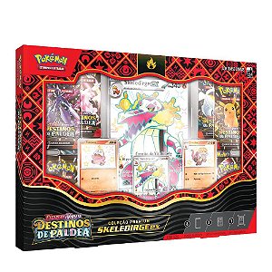 Card Pokémon Box Destinos de Paldea Skeledirge Ex