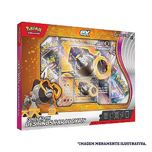 Card Pokémon Box Destinos Paradoxais Rocha Férrea Ex