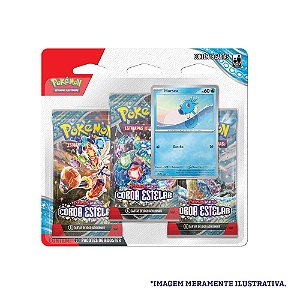 Card Pokémon Blister Triplo EV7 Horsea