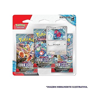 Card Pokémon Blister Triplo EV7 Porygon2