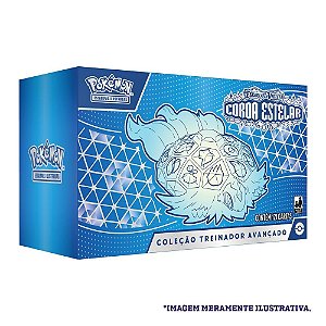 Card Pokémon Box Treinador Avançado EV7 Coroa Estelar
