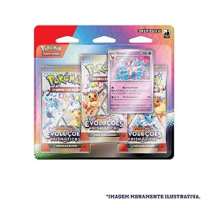 Card Pokémon Blister Triplo EV8.5 Sylveon