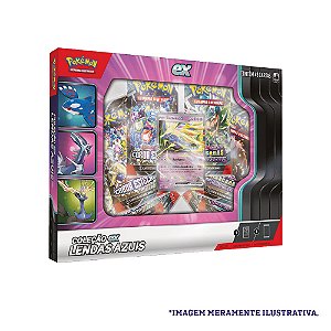 Card Pokémon Box Lendas Azuis Xerneas Ex