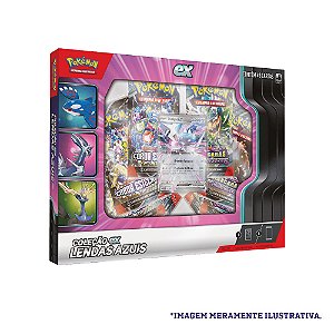 Card Pokémon Box Lendas Azuis Dialga Ex