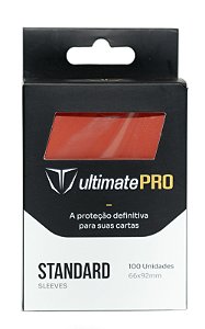 Card Sleeve Ultimate Pro Eclipse c/ 100 Standard Vermelho