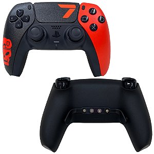 PS5 Controle Performance COD BO7 com Grip e Click de Mouse (R2/L2)
