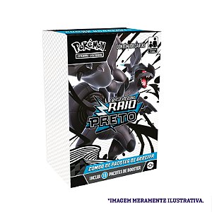 Card Pokémon Combo de Booster EV10.5 Raio Preto
