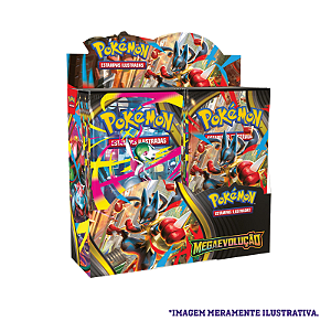 Card Pokémon Booster Box ME01 Megaevolução