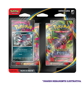 Card Pokémon Blister Quádruplo ME02 Weavile