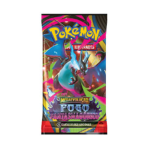 Card Pokémon Booster ME02 Fogo Fantasmagórico