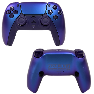 PS5 Controle Pro 12 com Click de Mouse (R2/L2) Chroma Indigo