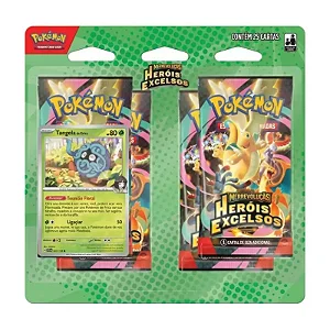 Card Pokémon Blister Quádruplo ME02.5 Heróis Excelsos Tangela