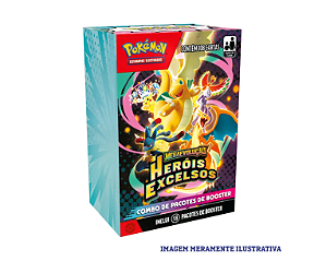 Card Pokémon Combo de Booster ME2.5 Heróis Excelsos