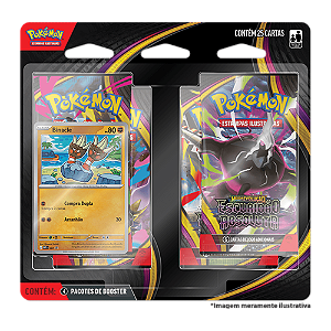 Card Pokémon Blister Triplo ME05 Slowpoke