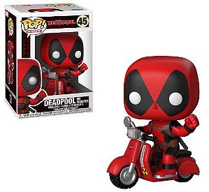 Pop Deadpool On Scooter 48
