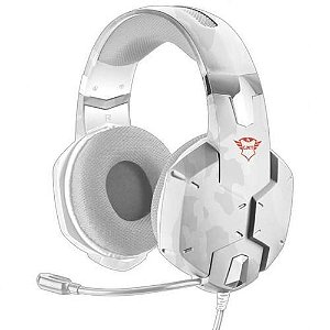 Headset Trust GXT 322W Carus White