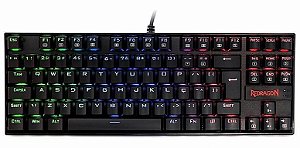 Teclado Mecânico Redragon Kumara RGB Switch Azul