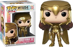 Pop WW84 Wonder Woman Golden Armor 323