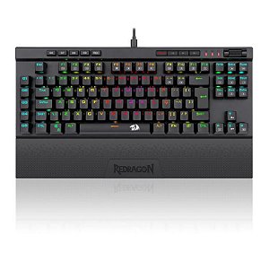 Teclado Óptico Redragon Magic-Wand Pro RGB Preto