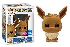 Pop Pokémon Eevee 577 Flocked Limited Edition