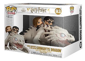 Pop Harry, Hermione & Ron Riding Gringotts Dragon 93