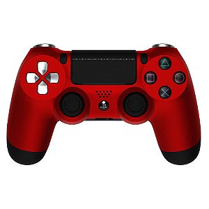 PS4 Controle GG Performance - Metal Vermelho