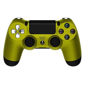 PS4 Controle GG Performance - Metal Amarelo