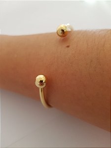 Bracelete Lucy - Banho de ouro 18k