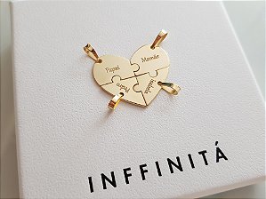 Pingente Quebra-Cabeça com 2,4cm