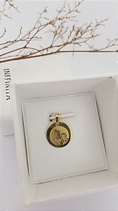 Pingente ou Berloque Medalha 1,5cm