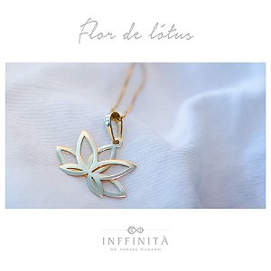 Pingente Flor de Lótus