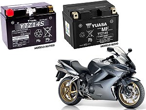 Bateria Yuasa TTZ14S - VRF 800 P - 1998 a 2015