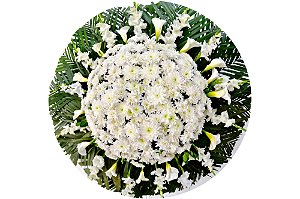 Coroa de Flores Primavera 1 - Tam 1,20 de diâmetro (FRETE GRÁTIS)