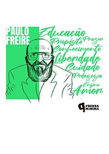 Almofadinha Paulo Freire