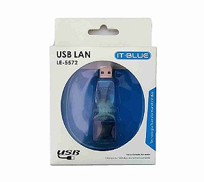 Adaptador Usb Lan Placa Cabo De Rede Externa Rj45 Internet