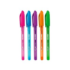 Caneta Esferográfica Glossy 1.0mm