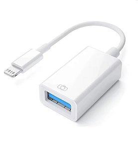 cabo otg adaptador para iPhone, Lightning conversor de câmera, 14, 13, 12, 11 Pro Max, Xs, XR, 7, 8 Plus