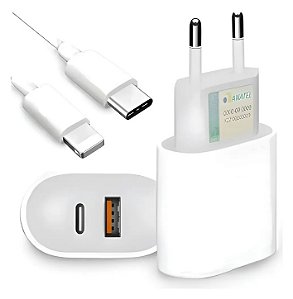 Carregador Turbo 50W Para iPhone com Cabo Tipo-C