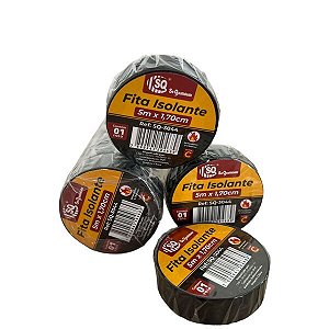 Fita Isolante Anti-chama Preta 18mmx5m - SQ