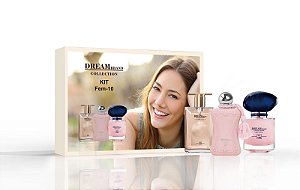KIT 10 FEMININO - BRAND COLLECTION - 3X25ML
