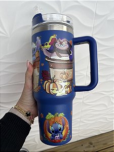 COPO TERMICO STITCH 1,200L AZUL 2