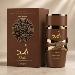 ASAD LATTAFA BOURBON MASCULINO- 100ML LACRADO