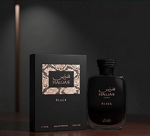 HAWAS BLACK RASASI MASCULINO - 100ML LACRADO