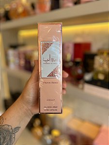 PERFUME ARABE AMEERAT AL ARAB ROSE PARA CABELO E CORPO - 150ML