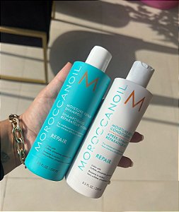 KIT SHAMPOO + CONDICIONADOR MOROCCANOIL 250ML
