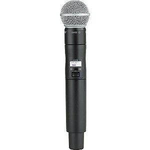 Microfone Shure ULXD2/SM58 Digital Handheld Wireless Microphone Transmitter with SM58 Capsule H50: 534 to 598 MHz