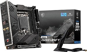 Placa Mãe MSI MEG Z690I Unify LGA 1700