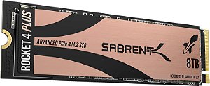 SSD M.2 Sabrent Rocket 4 Plus 8TB Gen4 (7100MBps/6600MBps)